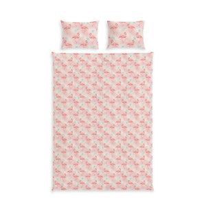 Flamingo Duvet Cover – Cotton Bed Set - Dipaliz - Bedding Sets