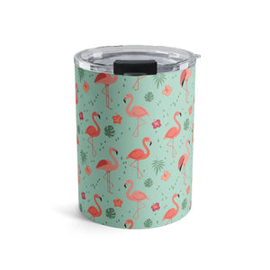 Flamingo Pattern 10oz – Stainless Steel - Dipaliz - Tumblers