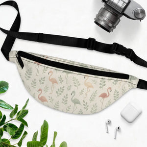 Premium Flamingo Fanny Pack - Stylish Waist Bag - Dipaliz - Packs
