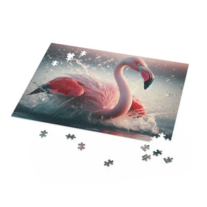 Flamingo Splashing Puzzle - Eco-friendly Gifts for Her - Dipaliz