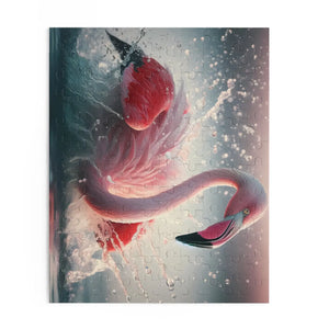 Flamingo Splashing Puzzle - Eco-friendly Gifts for Her - Dipaliz