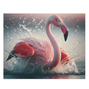Flamingo Splashing Puzzle - Eco-friendly Gifts for Her - Dipaliz