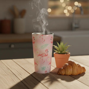 Flamingo Stainless Steel Travel Mug - Dipaliz - Mugs