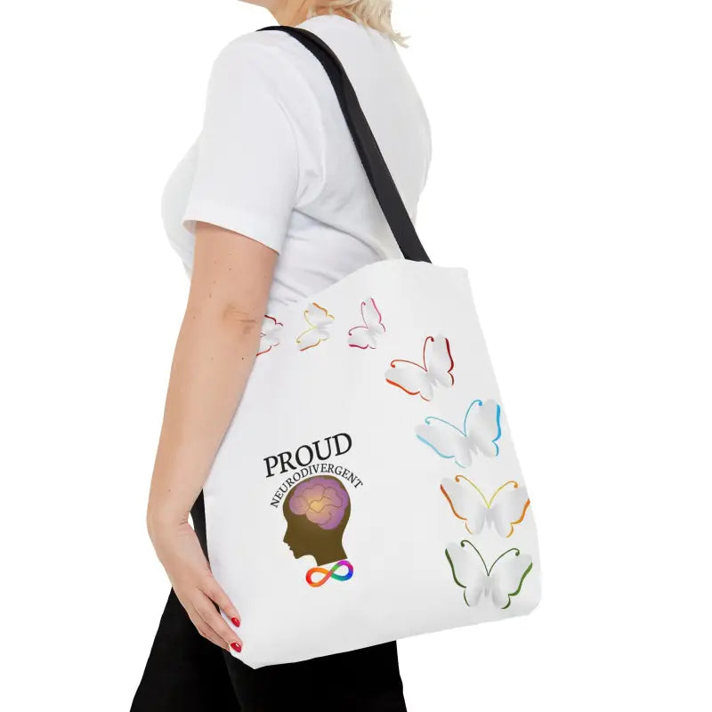 Rock 2024 Trends with the Proud Neurodivergent Tote Bag! - Medium Bags