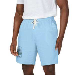 Fleece Sweat Shorts, ?Pond Days’ Fishing Graphic Casual Lounge