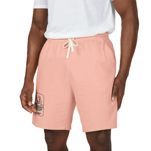 Fleece Sweat Shorts, ?Pond Days’ Fishing Graphic Casual Lounge