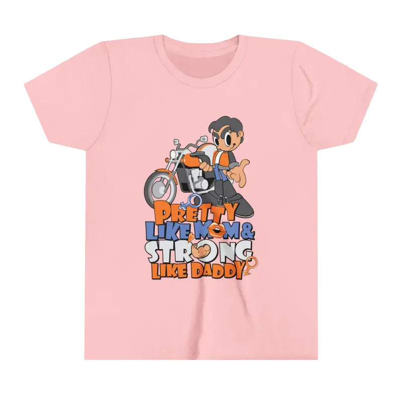 Elevate Style with Flex Like a Pro Youth Short Sleeve Tee - Pink / s Kids Clothes