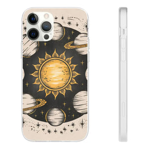 Flexi Case - Sustainable Tpu Sun Planets Design - Dipaliz - Mobile Phone Cases