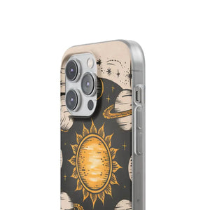 Flexi Case - Sustainable Tpu Sun Planets Design - Dipaliz - Mobile Phone Cases