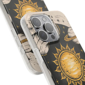 Flexi Case - Sustainable Tpu Sun Planets Design - Dipaliz - Mobile Phone Cases