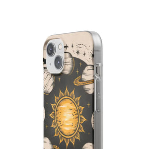 Flexi Case - Sustainable Tpu Sun Planets Design - Dipaliz - Mobile Phone Cases