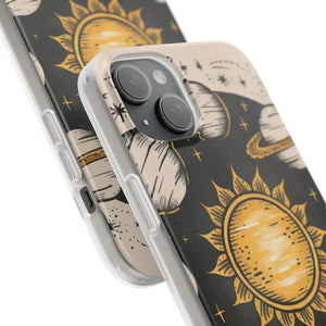 Flexi Case - Sustainable Tpu Sun Planets Design - Dipaliz - Mobile Phone Cases