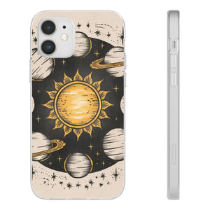 Flexi Case - Sustainable Tpu Sun Planets Design - Dipaliz - Mobile Phone Cases