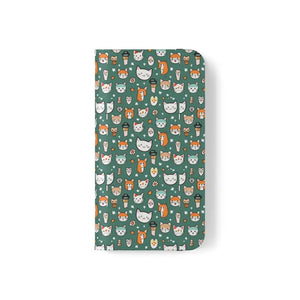 Samsung Galaxy S22 Flip Cases Cat Pattern Faux Leather - Dipaliz - Mobile Phone
