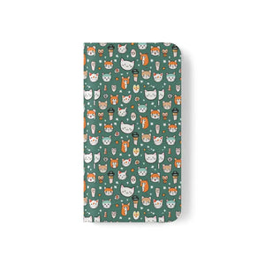 Samsung Galaxy S22 Flip Cases Cat Pattern Faux Leather - Dipaliz - Mobile Phone