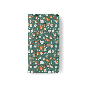 Samsung Galaxy S22 Flip Cases Cat Pattern Faux Leather - Dipaliz - Mobile Phone