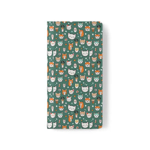 Samsung Galaxy S22 Flip Cases Cat Pattern Faux Leather - Dipaliz - Mobile Phone