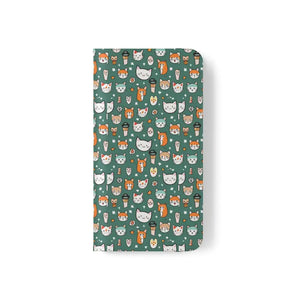 Samsung Galaxy S22 Flip Cases Cat Pattern Faux Leather - Dipaliz - Mobile Phone