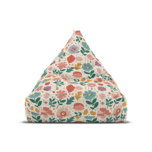 Floral Bean Bags – Durable Polyester - Dipaliz - Slipcovers