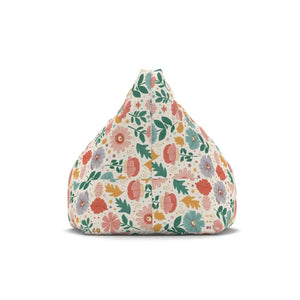 Floral Bean Bag Covers - Durable Polyester Slipcover - Dipaliz - Slipcovers