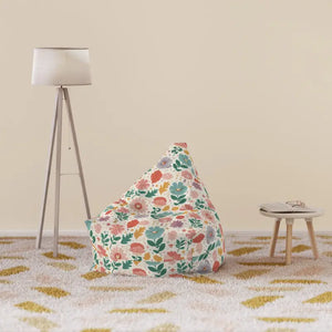 Floral Bean Bag Covers - Durable Polyester Slipcover - Dipaliz - 27’’ × 30’’ 25’’ / Without Insert - Slipcovers