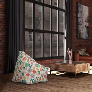 Floral Bean Bag Covers - Durable Polyester Slipcover - Dipaliz - Slipcovers