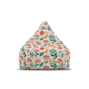 Floral Bean Bag Covers - Durable Polyester Slipcover - Dipaliz - Slipcovers