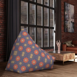 Floral Premium Bean Bag – Polyester Cozy Covers - Dipaliz - Slipcovers