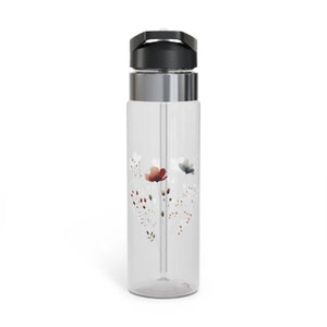 Floral Sport Water Bottle - Durable Tritan Plastic - Dipaliz - Bottles