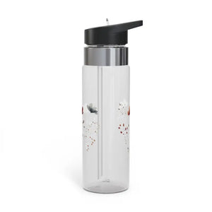 Floral 20oz Tritan Sport Bottle Eco Hydration Style - Dipaliz - Clear - Water Bottles