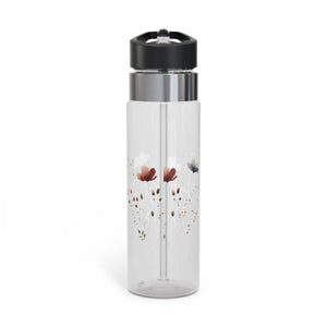 Floral Sport Water Bottle - Durable Tritan Plastic - Dipaliz - Bottles