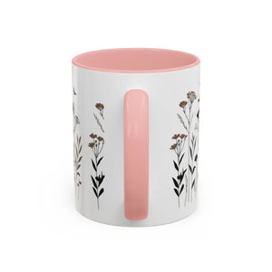 Elegant Floral Accent Coffee Mug for Garden Lovers - Dipaliz - Mugs