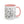 Elegant Floral Accent Coffee Mug - Ceramic Garden Gift - Dipaliz - Mugs