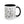 Elegant Floral Accent Coffee Mug - Ceramic Garden Gift - Dipaliz - Mugs
