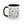 Elegant Floral Accent Coffee Mug - Ceramic Garden Gift - Dipaliz - Mugs