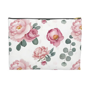 Floral Accessory Pouch - Chic Makeup Organizer Travel Essentials - Dipaliz - Bags