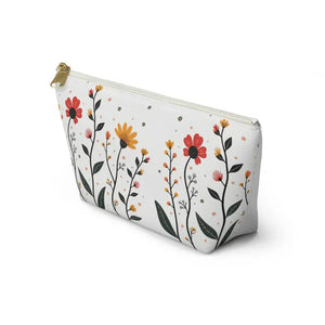 Floral Makeup Bag Travel Organizer Pouch - Dipaliz - Cosmetic & Toiletry Bags