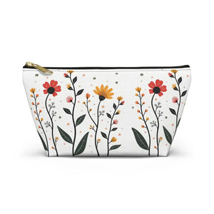 Floral Makeup Bag Travel Organizer Pouch - Dipaliz - Cosmetic & Toiletry Bags