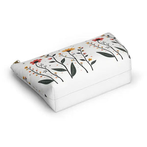 Floral Makeup Bag Travel Organizer Pouch - Dipaliz - Cosmetic & Toiletry Bags