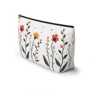 Floral Makeup Bag – Polyester Travel Organizer - Dipaliz - Bags