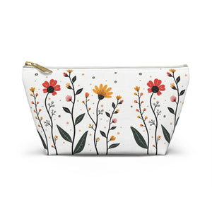 Floral Makeup Bag – Polyester Travel Organizer - Dipaliz - Bags