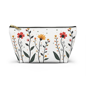 Floral Makeup Bag – Polyester Travel Organizer - Dipaliz - Bags