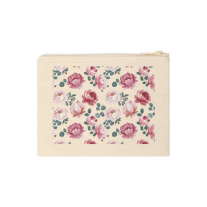 Floral Accessory Zipper Pouch for Effortless Organization - Dipaliz - 8.3’’ × 7.8’’ - Clutch Bags