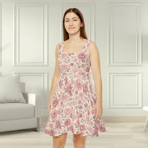 Women’s Skater Dress - Elegant Vintage Style - Dipaliz - Xs - Dresses