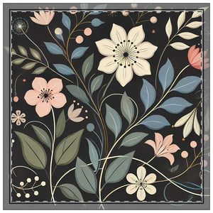 Stunning Floral Art Napkin Set for Elegant Table Decor - Dipaliz - 18’’ × / 4-piece Set - Cloth Napkins