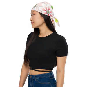 Bold Floral Bandana Upf50+ Protection Eco Friendly - Dipaliz - l - Bandanas & Headties