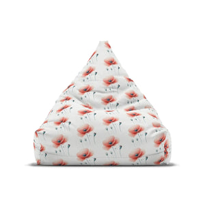 Floral Bean Bag Chair – All-over Print - Dipaliz - Slipcovers