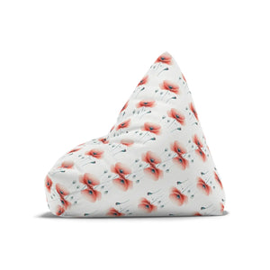 Floral Bean Bag Chair – All-over Print - Dipaliz - Slipcovers