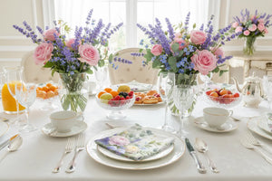 Floral Beauty Napkins – Elegant Table Decor - Dipaliz - Cloth