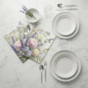 Floral Beauty Napkins – Elegant Table Decor - Dipaliz - Cloth